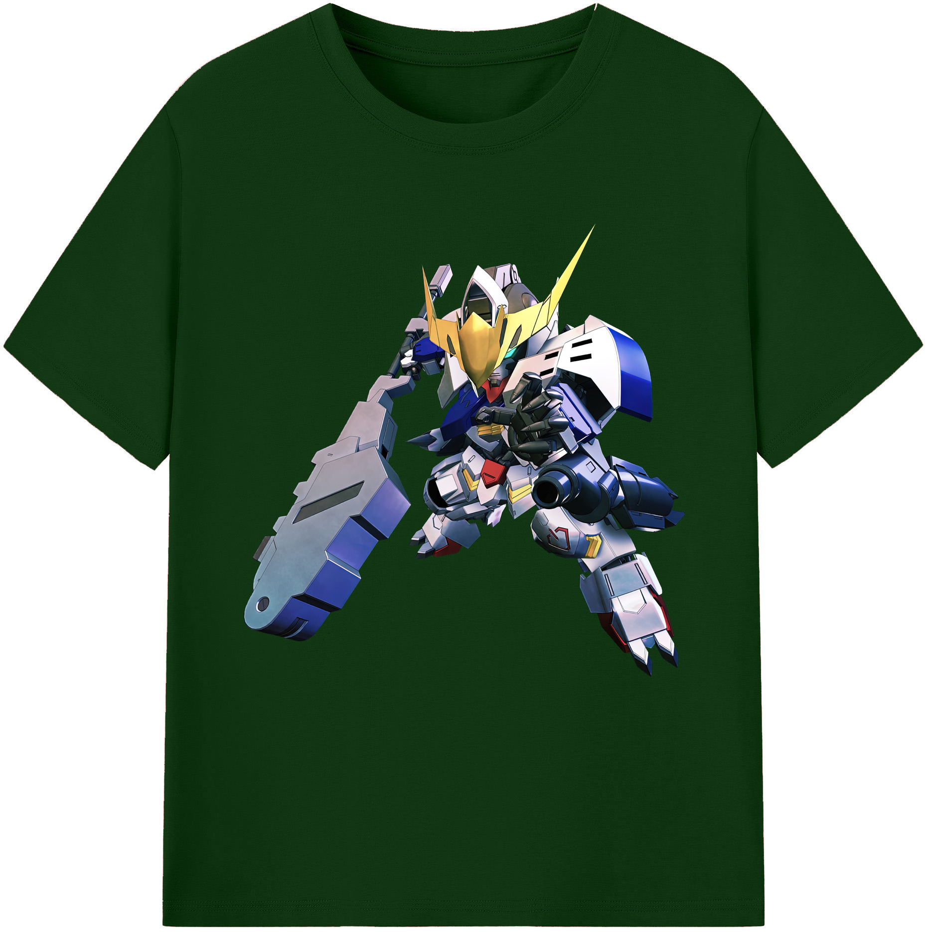 （画像用） 機動戦士ガンダム Mobile Suit Gundam 綿100％半袖Tシャツ（フロントプリント）
